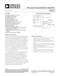 AD524AR-16-REEL Datasheet Cover