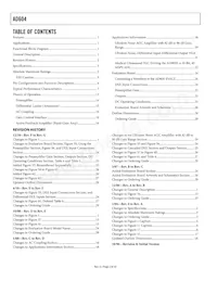 AD604AR-REEL Datasheet Page 2