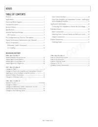 AD605BRZ-RL Datasheet Page 2
