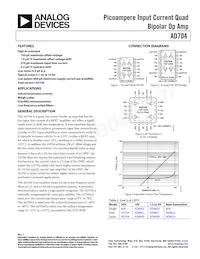 AD704AR-16-REEL Datasheet Cover