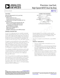 AD712KR-REEL7 Datasheet Cover