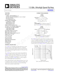 AD8000YRDZ-REEL Datasheet Cover