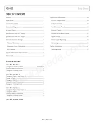 AD8000YRDZ-REEL Datasheet Page 2