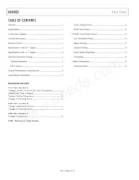 AD8003ACPZ-R2 Datasheet Page 2