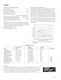 AD8009JRTZ-R2 Datasheet Pagina 4