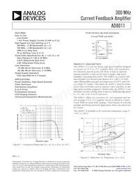 AD8011AR-REEL7 Datasheet Cover