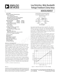 AD8036AR-REEL7 Datasheet Cover