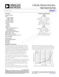AD8045ARDZ-REEL Datasheet Cover
