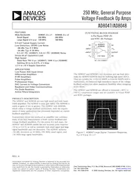AD8048ANZ Datasheet Cover