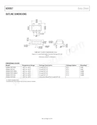 AD8067ART-REEL7 Datasheet Pagina 22