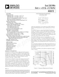 AD8079BR-REEL7 Datasheet Cover