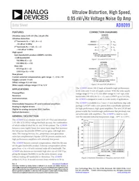 AD8099ACPZ-R2 Datenblatt Cover