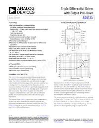 AD8133ACPZ-R2 Datenblatt Cover