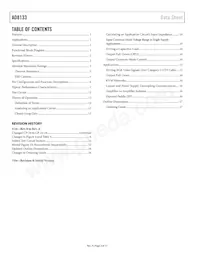 AD8133ACPZ-R2 Datasheet Page 2