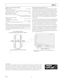 AD815ARBZ-24 Datasheet Page 3