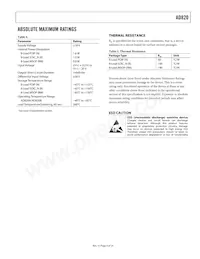 AD820BR-REEL Datasheet Page 9