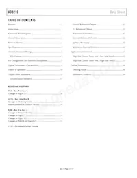 AD8216WYRZ-R7 Datasheet Page 2