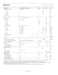 AD8220TRMZ-EP-R7 Datasheet Page 4