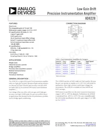 AD8228ARZ-RL Datasheet Cover
