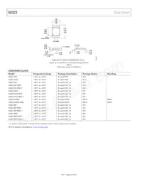 AD822BR-REEL7 Datasheet Page 22