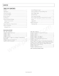 AD8230YRZ-REEL Datasheet Page 2