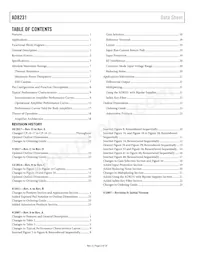 AD8231WACPZ-RL Datasheet Page 2