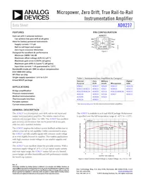 AD8237ARMZ-RL Datasheet Copertura