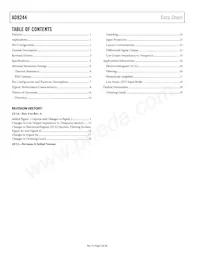 AD8244BRMZ-R7 Datasheet Page 2