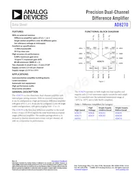 AD8270ACPZ-RL Datasheet Cover