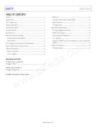 AD8275BRMZ-RL Datasheet Page 2