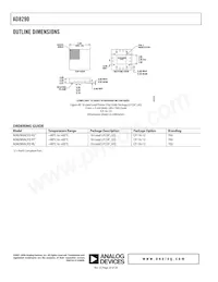 AD8290ACPZ-R2 Datasheet Page 20