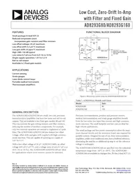 AD8293G80BRJZ-R2 Datasheet Cover
