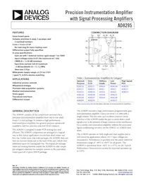 AD8295BCPZ-RL Datasheet Cover
