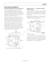 AD8295BCPZ-RL Datasheet Page 23