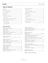 AD8330ACPZ-R2 Datasheet Page 2