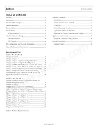 AD8338ACPZ-RL Datasheet Page 2