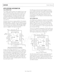 AD8368ACPZ-WP Datasheet Page 14