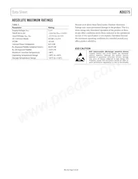 AD8375ACPZ-R7 Datasheet Page 5