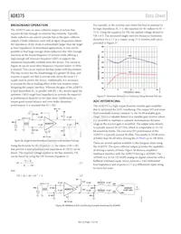 AD8375ACPZ-R7 Datasheet Page 14