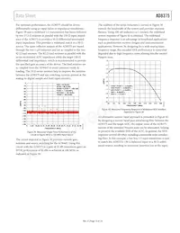 AD8375ACPZ-R7 Datasheet Page 15