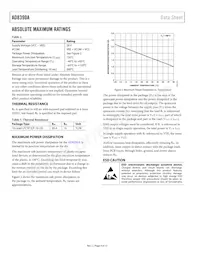 AD8390AACPZ-R2 Datasheet Page 4