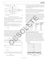 AD8390ACP-R2 Datasheet Page 11