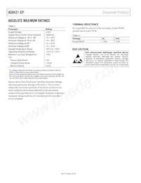 AD8421TRMZ-EP-R7 Datasheet Page 6