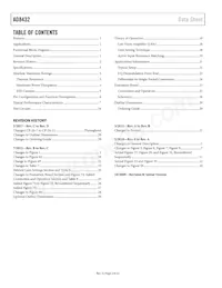 AD8432ACPZ-RL Datasheet Page 2