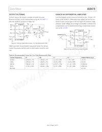 AD8479BRZ Datasheet Pagina 15