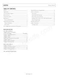 AD8556ACPZ-REEL Datasheet Page 2