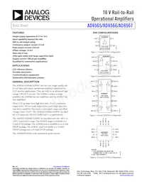 AD8567ACPZ-R2 Datasheet Cover