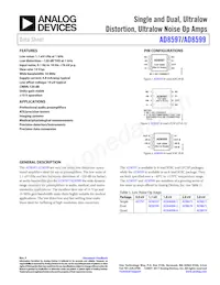 AD8597ACPZ-R2 Datasheet Cover