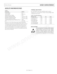 AD8604DRU-REEL Datasheet Page 5