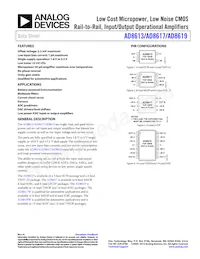 AD8613AUJZ-R2 Datasheet Cover